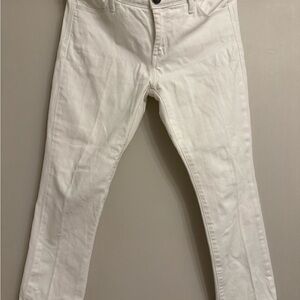 Banana Republic Classic White Skinny Jeans